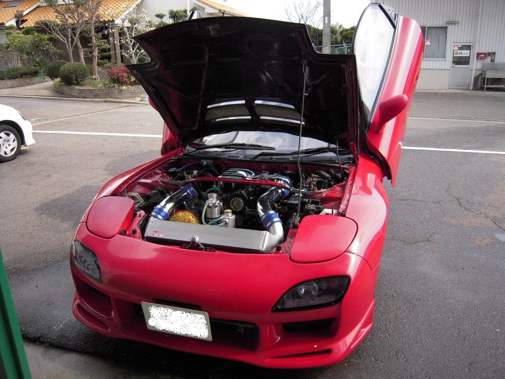 RX7 （FD3S）　エアコン修理　エバポレーター交換