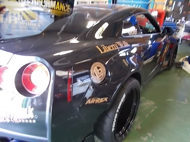 R35　GTR　フューエルポンプ交換