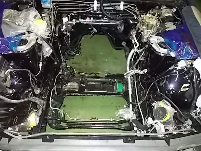 BNR32　エンジン積み込み