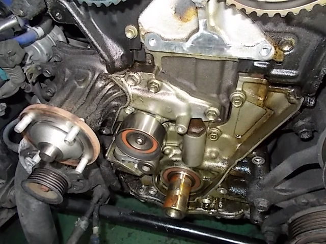 JZS１６１アリスト　タイミングベルト、ウォーターポンプ交換の巻