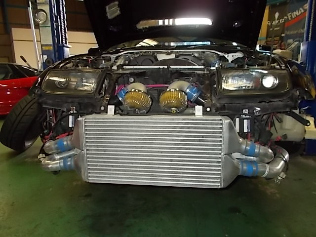 Z32　HIDからLEDヘッドライトに変更　＆　ユニット修理