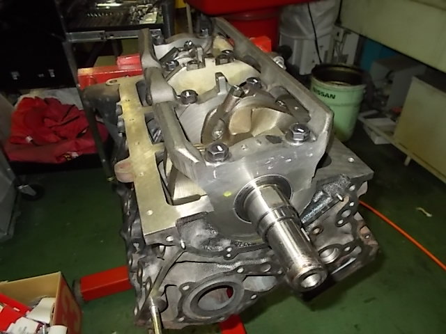 Z32 エンジンオーバーホール　ブロック編