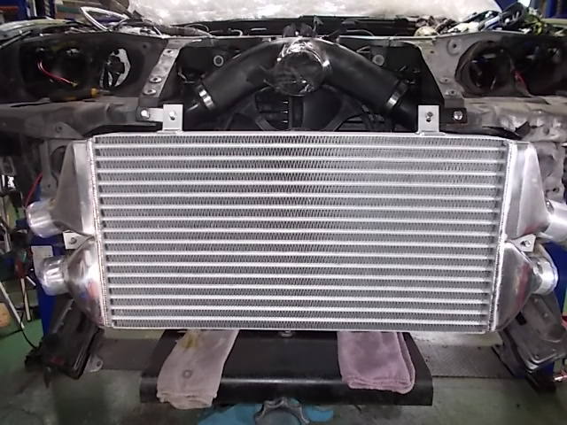 Z32 i前置きインタークーラー取り付け