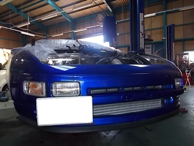 Z32 　ナンバーサイドステー制作