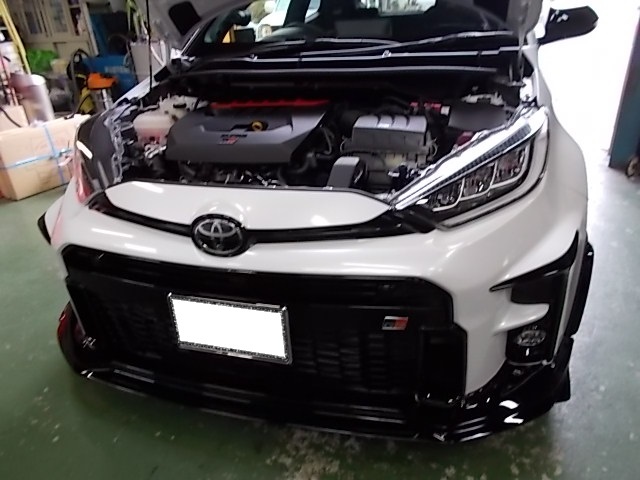 GRヤリス　ブースト計取り付け