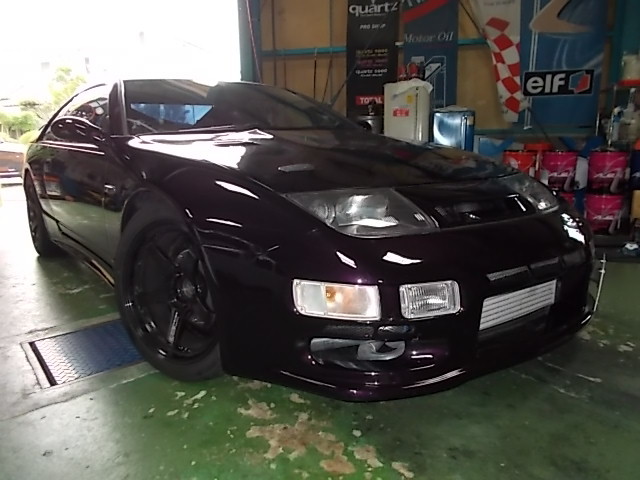 Z32 エンドレス製　ビックキャリパー取り付け
