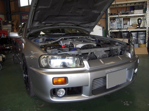 ER34 パワステ　・・・　メンテナンス