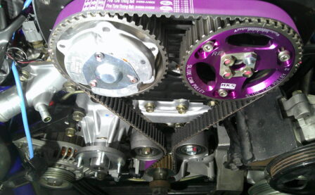 BNR34　ウォーターポンプ交換