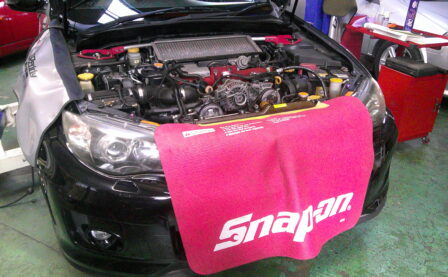 インプレッサ GVB タイミングベルト点検＆交換・・