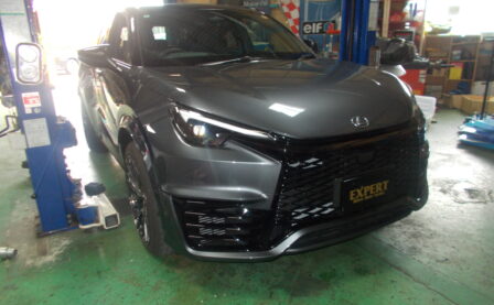 レクサスＬＢＸモリゾウＲＲ　ブレーキパット交換