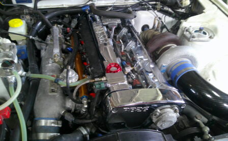 BNR32 フューエルポンプ交換＆インジェクター洗浄