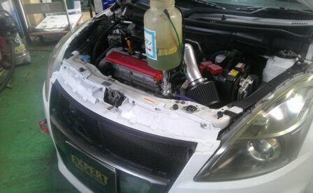 スイフト　ウォーターポンプ交換