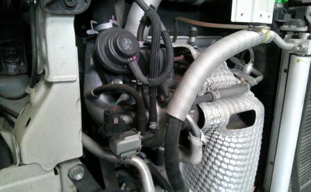 ワゴンR（MH34S）タービンブロー＆ウォータポンプ交換