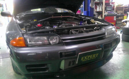 BNR32 パネル球、ヘッドライト球　交換